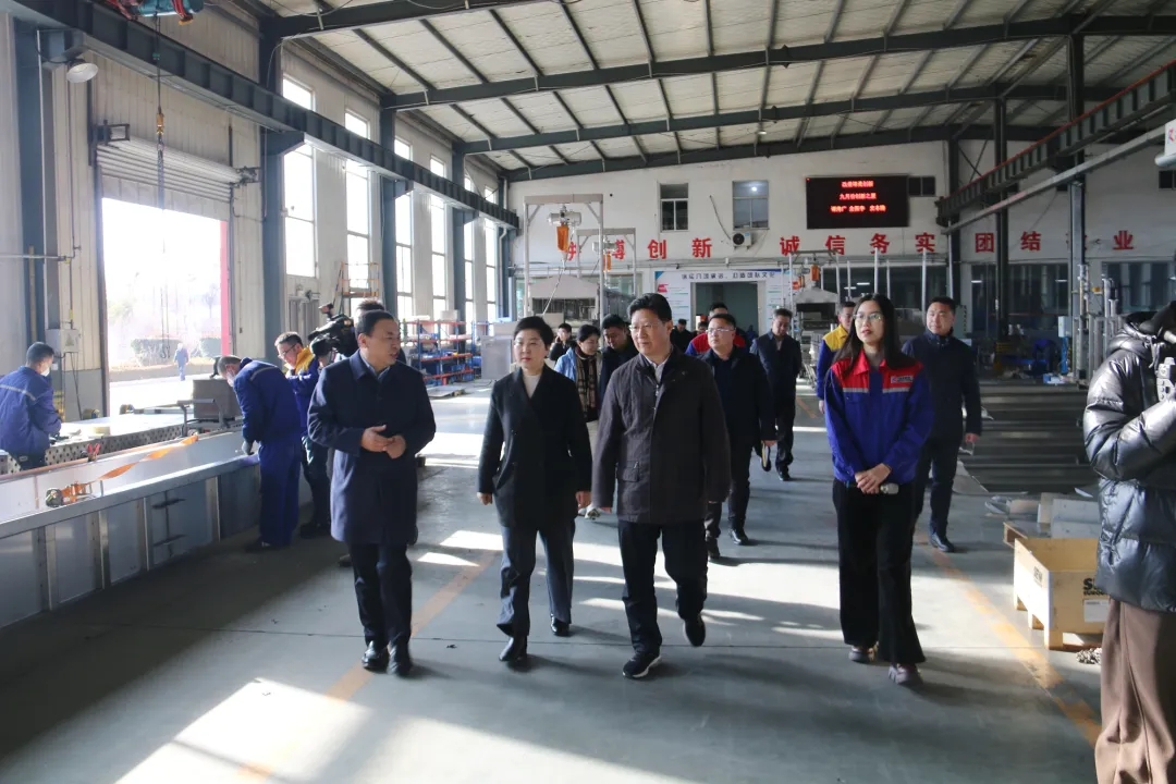 市政協(xié)黨組書記、主席孟慶斌一行赴銳智智能開(kāi)展調(diào)研指導(dǎo)工作